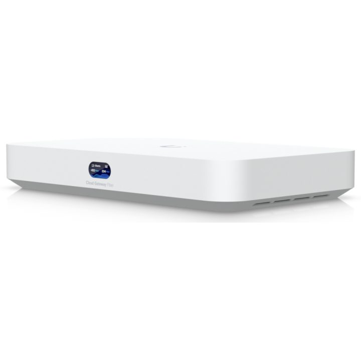 Ubiquiti UCG-Fiber (30W) gateway e controlador 10, 100, 1000, 2500…