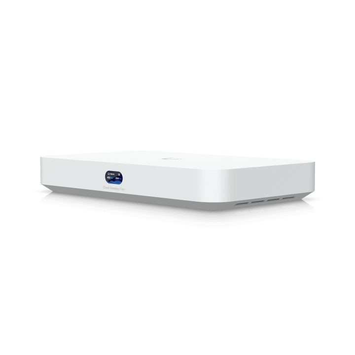 Ubiquiti UCG-Fiber (30W) gateway e controlador 10, 100, 1000, 2500…