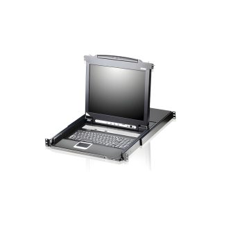 ATEN CL5708M consola de rack 17" Preto 1U