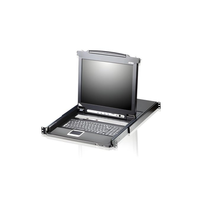 ATEN CL5708M 17" Black 1U Rack Console