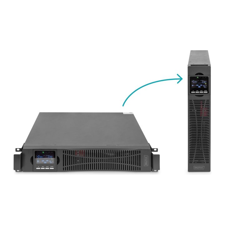DIGITUS DN-170093 sistema de alimentação ininterrupta (UPS) Dupla…