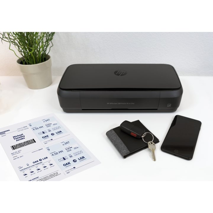 HP OfficeJet Mobile 250 Wireless All-in-One Color Printer, Copier…