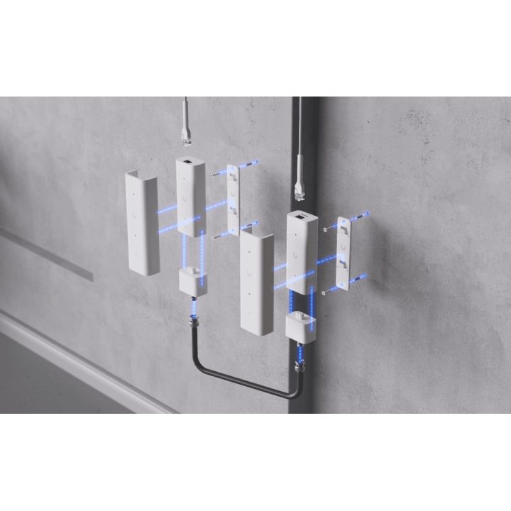 Ubiquiti UACC-Retrofit-PoE-2Wire Transmissor e recetor de rede Branco…