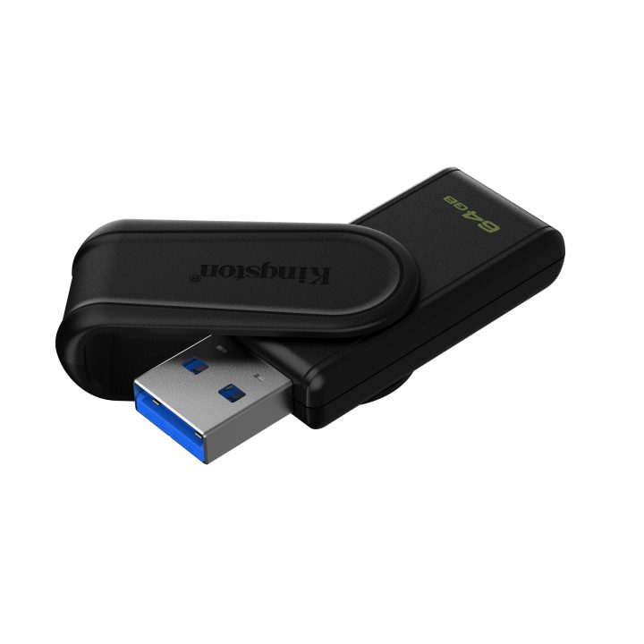 Kingston Technology DataTraveler 64GB Portable USB 3.2 Gen 1 Exodia S…