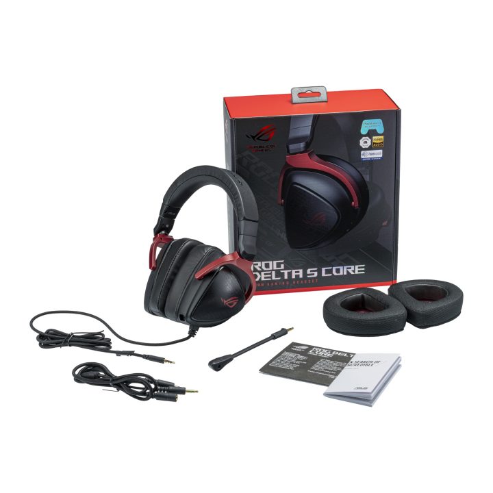 ASUS ROG Delta S Core wired over-ear headphones