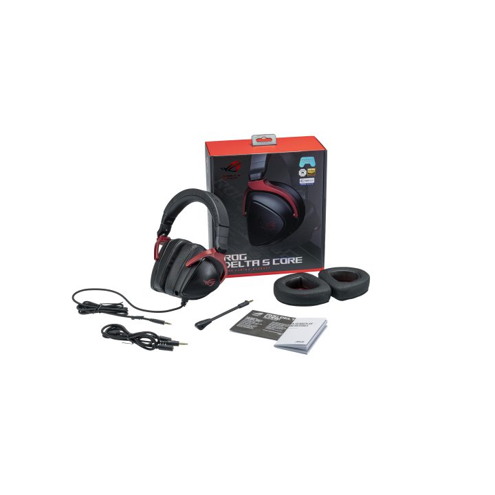 ASUS ROG Delta S Core wired over-ear headphones