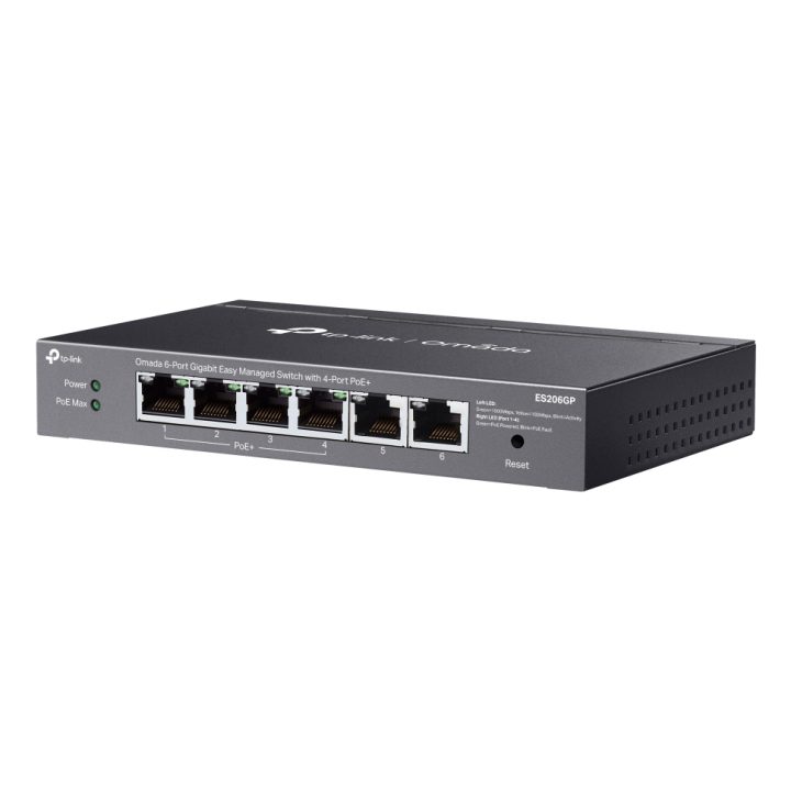 TP-Link Omada ES206GP Managed Gigabit Ethernet (10/100/1000) Power…