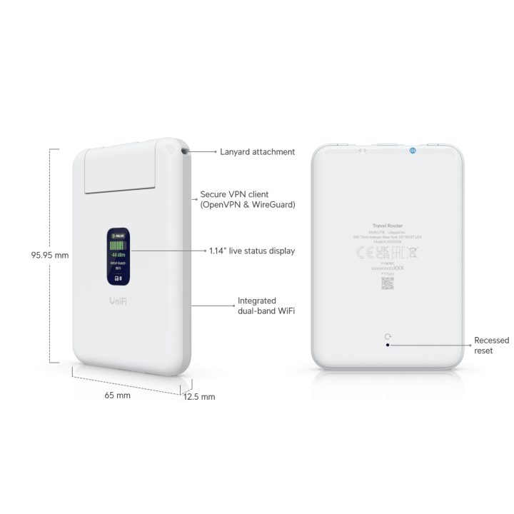 Ubiquiti UTR Router de Viaje UniFi