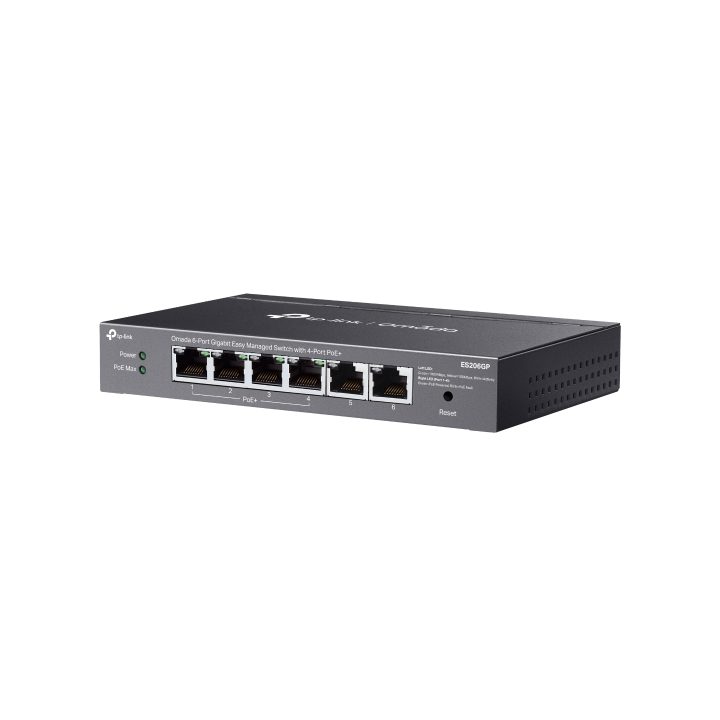 TP-Link Omada ES206GP Managed Gigabit Ethernet (10/100/1000) Power…