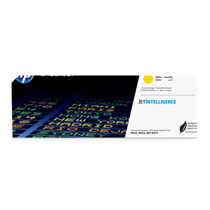 HP Cartucho de tóner original LaserJet 508A amarelo