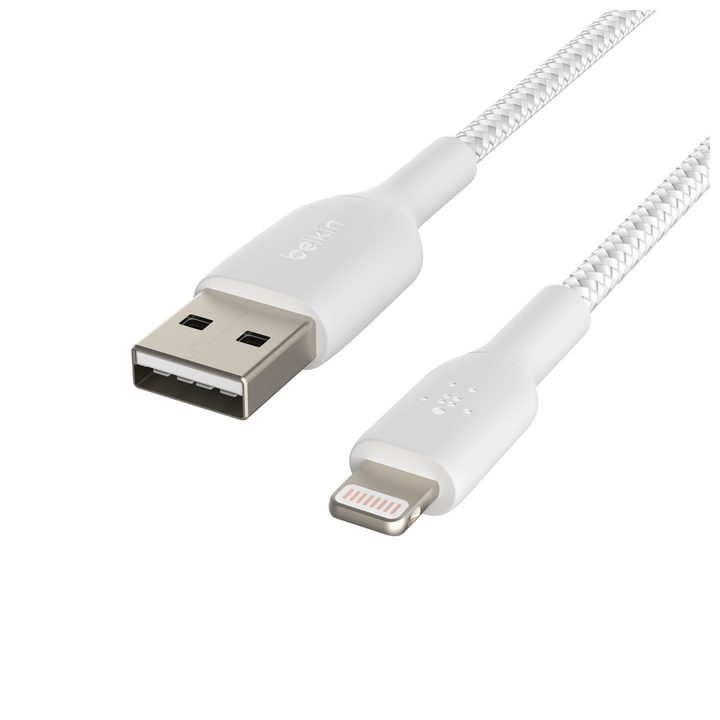 Belkin Lightning to USB-A Male Cable - 1 m - White (CAA002BT1MWH)
