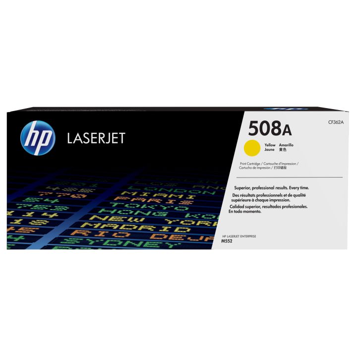 HP Original LaserJet 508A Yellow Toner Cartridge