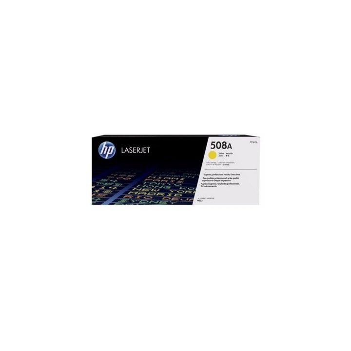HP Original LaserJet 508A Yellow Toner Cartridge