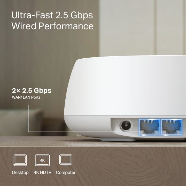 TP-Link DECO BE25 Banda dupla (2,4 GHz / 5 GHz) Wi-Fi 7 (802.11be)…