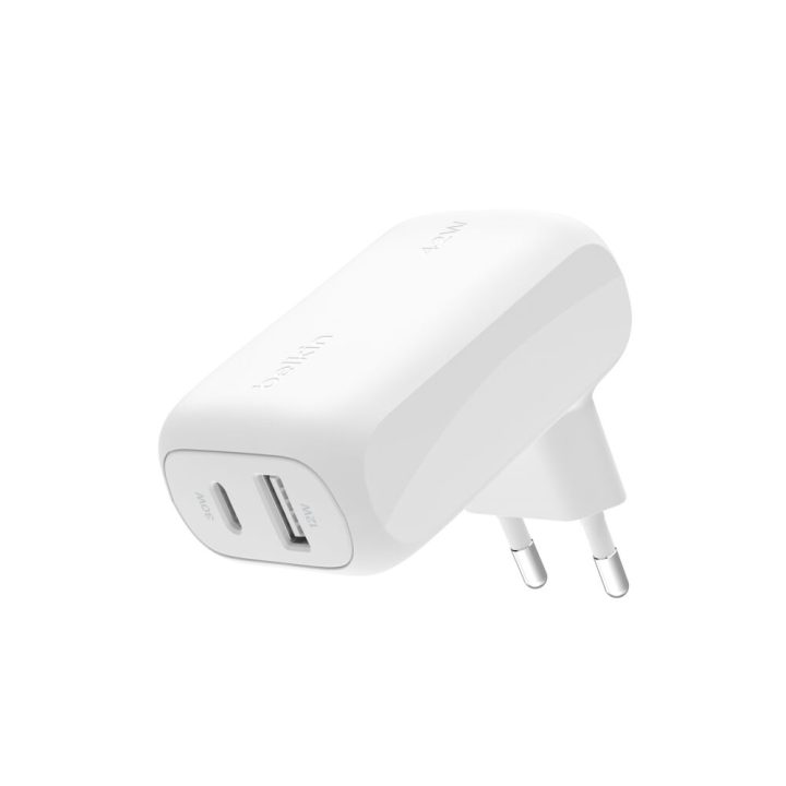 Belkin BoostCharge™ 42W - 30W USB-C PD PPS + 12W USB-A Dual Wall…