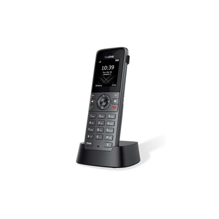 Yealink W73H Telefone IP Preto 2 linhas TFT