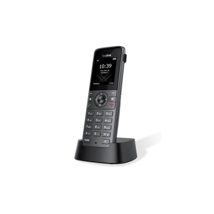 Yealink W73H Telefone IP Preto 2 linhas TFT