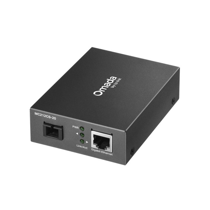 TP-Link Omada MC212CS-20 1000 Mbit/s 1550 nm Single-mode Media…