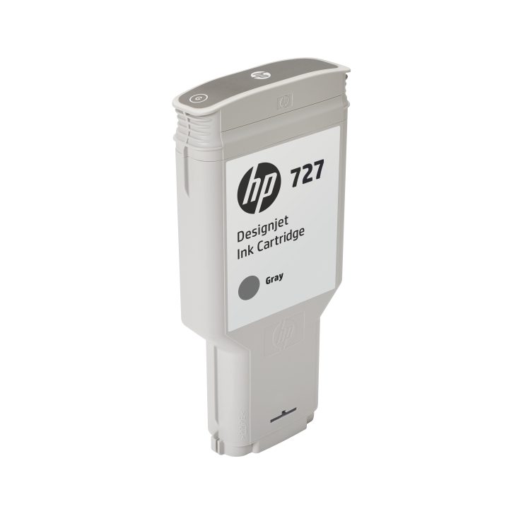 HP Cartucho de tinta DesignJet 727 gris de 300 ml