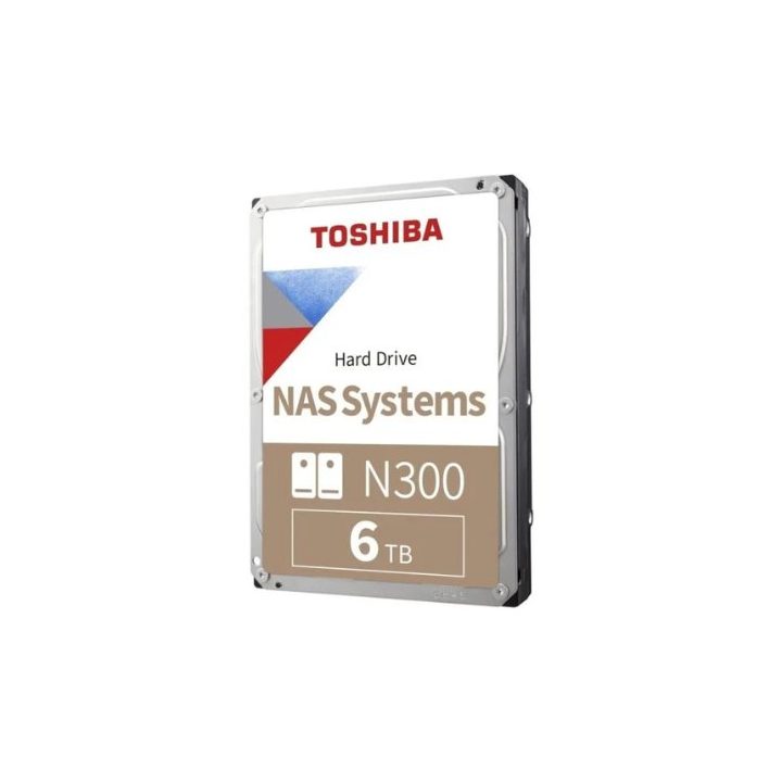 Toshiba N300 NAS HDWG760EZSTA 6TB 3.5" SATA-600
