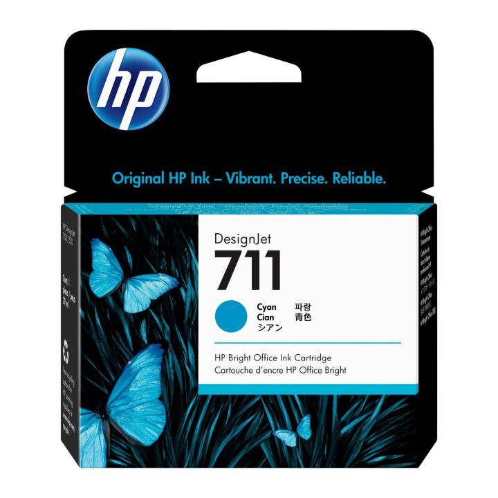 HP DesignJet 711 Cyan Ink Cartridge 29 ml