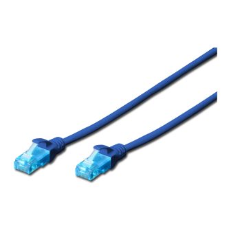 Digitus DK-1512-005/B Blue Network Cable 0.5 m Cat5e U/UTP (UTP)