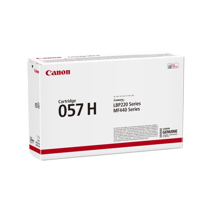 Canon i-SENSYS 057H cartucho de toner 1 unidade(s) Original Preto