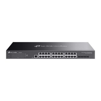 TP-Link Omada SG3428X Managed L2+/L3 Gigabit Ethernet (10/100/1000)…