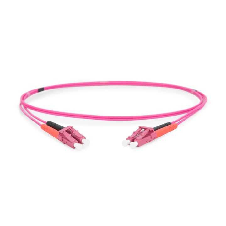 Digitus OM4 Multimode Fiber Optic Patch Cable, LC/LC (DK-2533-01-4)