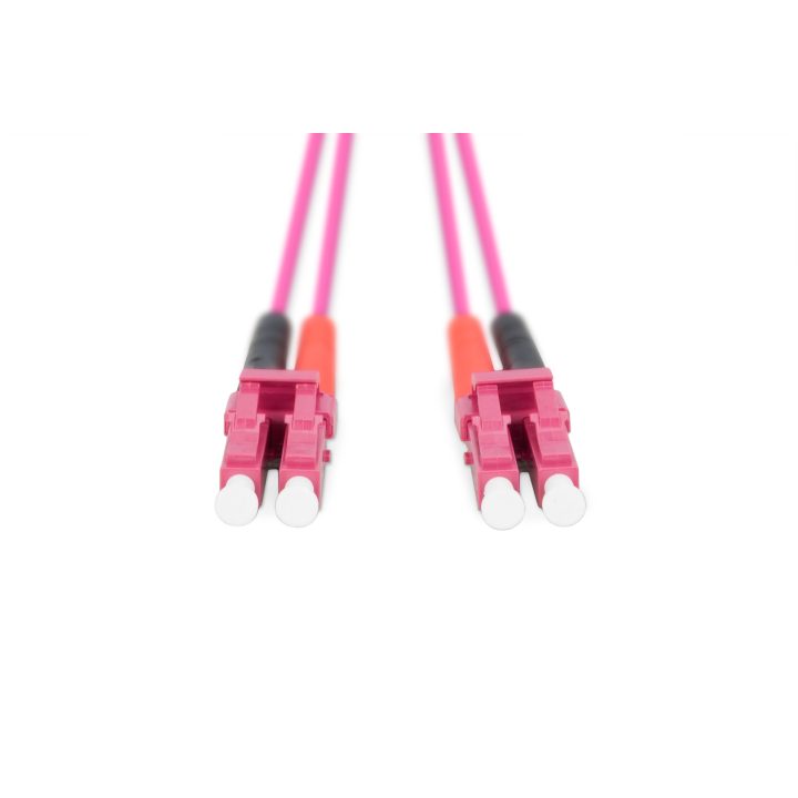 Digitus OM4 Multimode Fiber Optic Patch Cable, LC/LC (DK-2533-01-4)