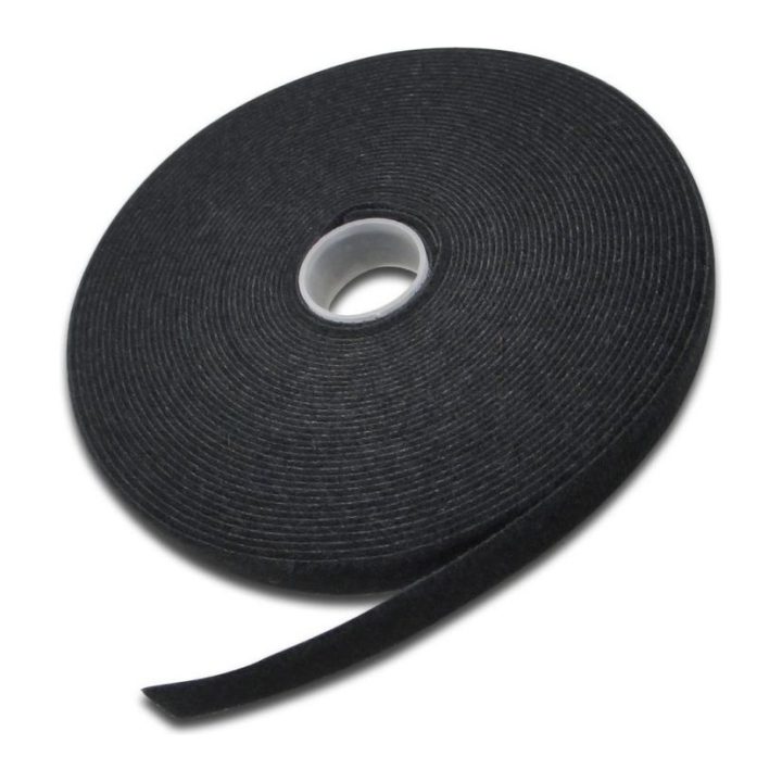 Microconnect CABLETAPE1 abrazadera para cable Negro 1 pieza(s)