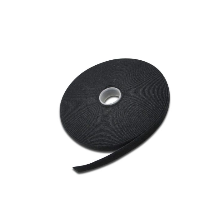 Microconnect CABLETAPE1 Cable Tie Black 1 piece(s)