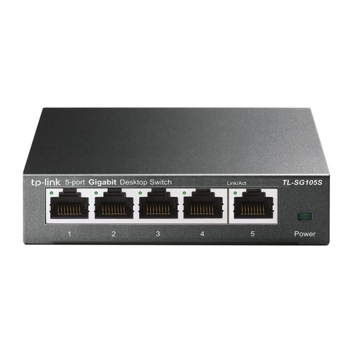 TP-Link TL-SG105S Não gerido Gigabit Ethernet (10/100/1000) Preto