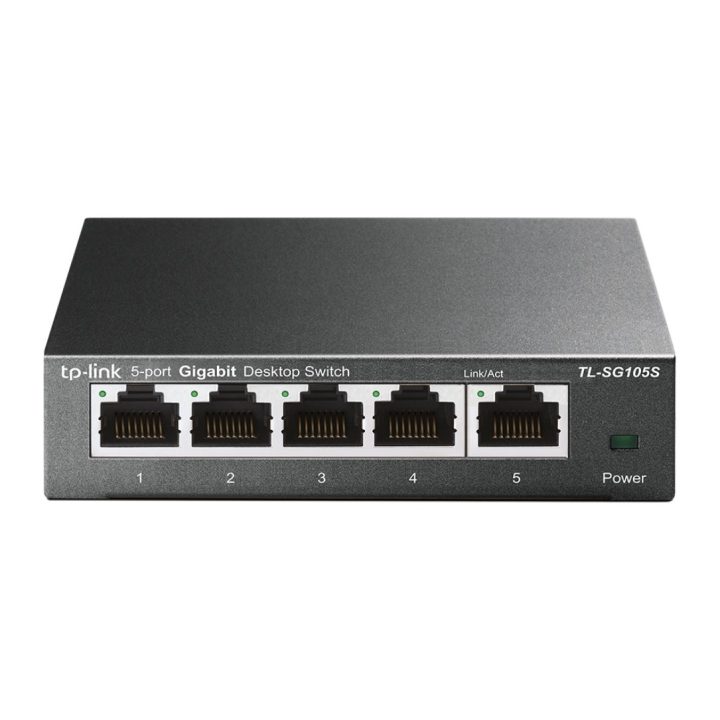 TP-Link TL-SG105S Não gerido Gigabit Ethernet (10/100/1000) Preto