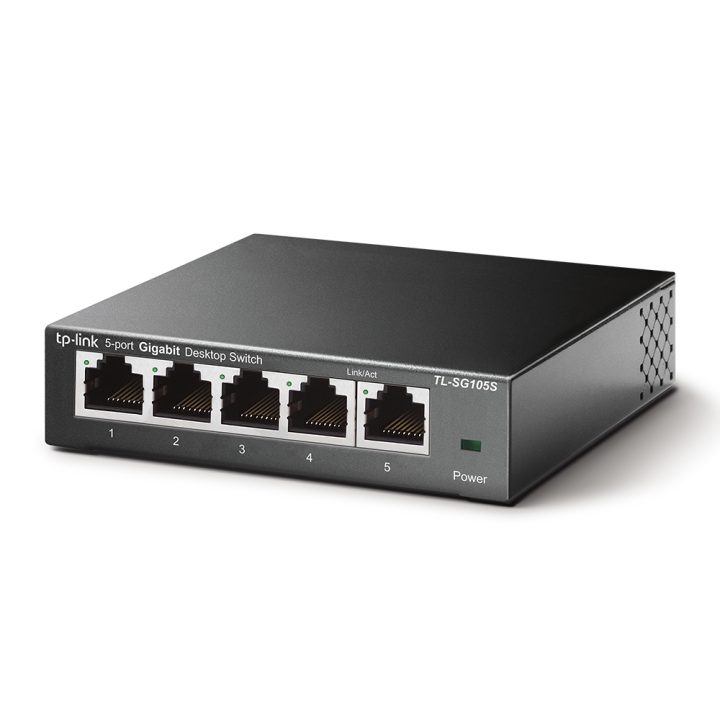 TP-Link TL-SG105S Não gerido Gigabit Ethernet (10/100/1000) Preto