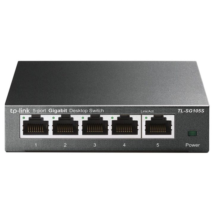 TP-Link TL-SG105S Unmanaged Gigabit Ethernet (10/100/1000) Black