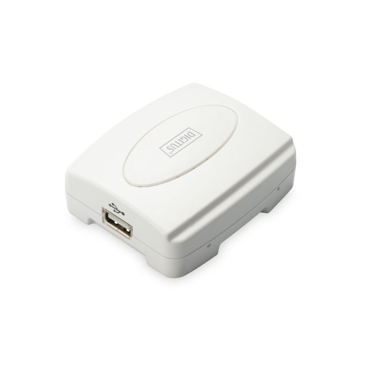 Digitus DN-13003-2 LAN Ethernet Print Server White