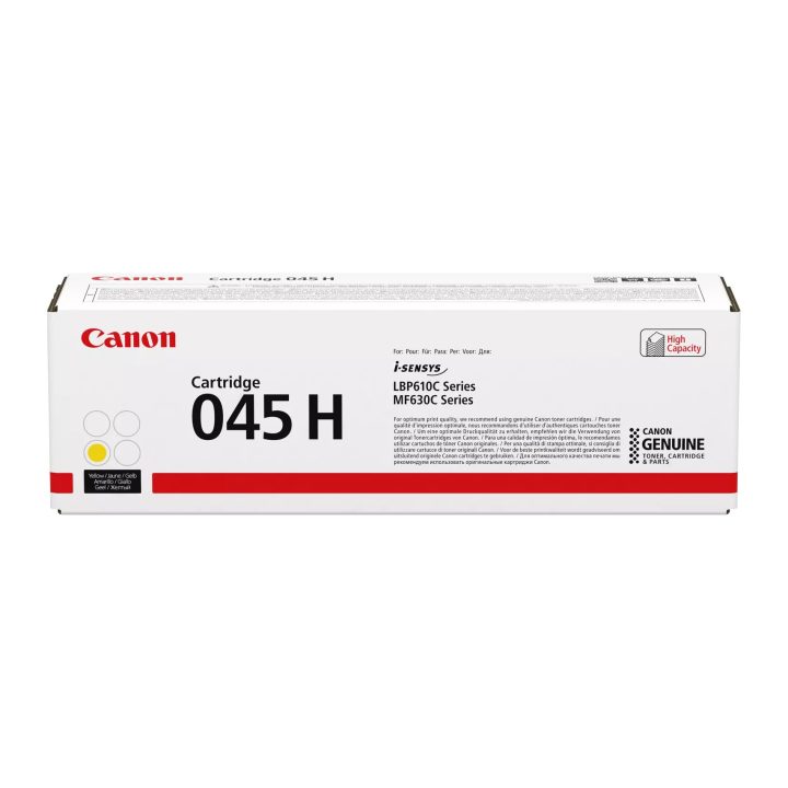 Canon 045 H toner cartridge 1 piece(s) Original Yellow