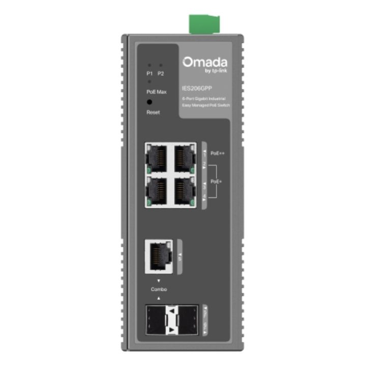 TP-Link IES206GPP Managed Gigabit Ethernet (10/100/1000) Power over…
