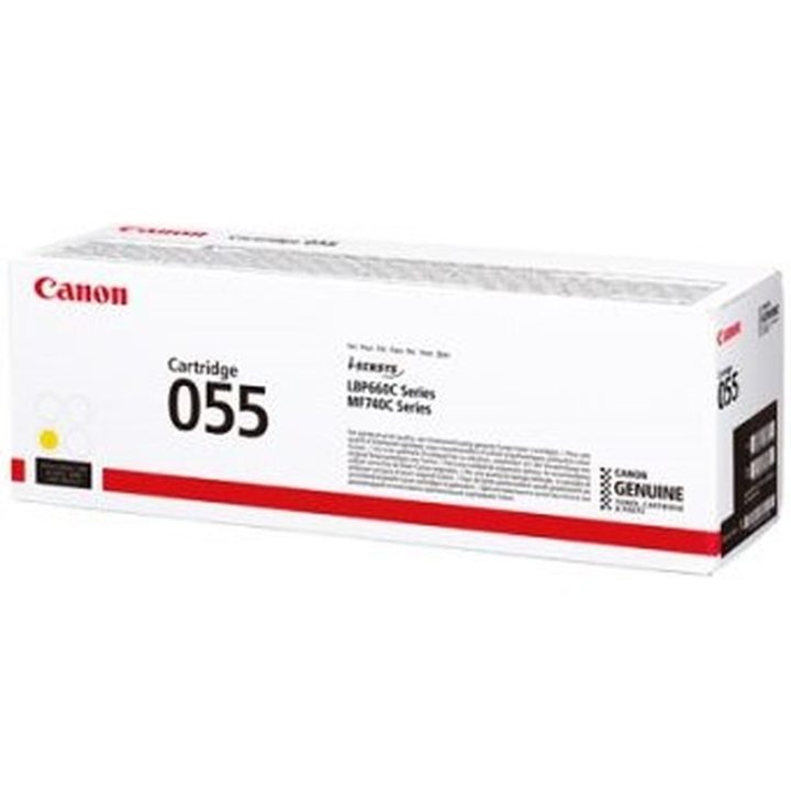 Canon 055 Toner Cartridge 1 piece(s) Original Yellow
