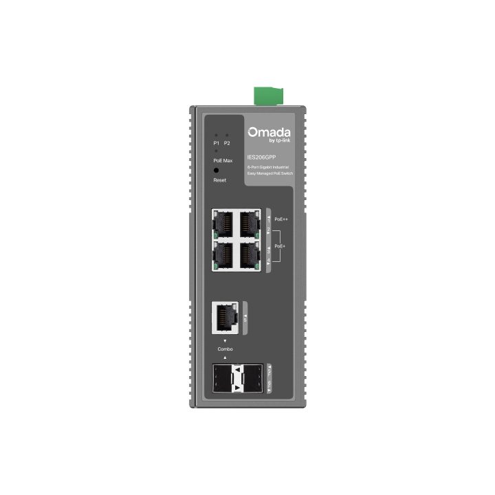 TP-Link IES206GPP Managed Gigabit Ethernet (10/100/1000) Power over…
