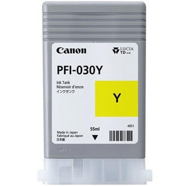 Canon PFI-030Y cartucho de tinta 1 pieza(s) Original Amarillo