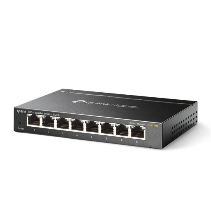 TP-Link TL-SG108S(UN) switch não gerido Gigabit Ethernet…