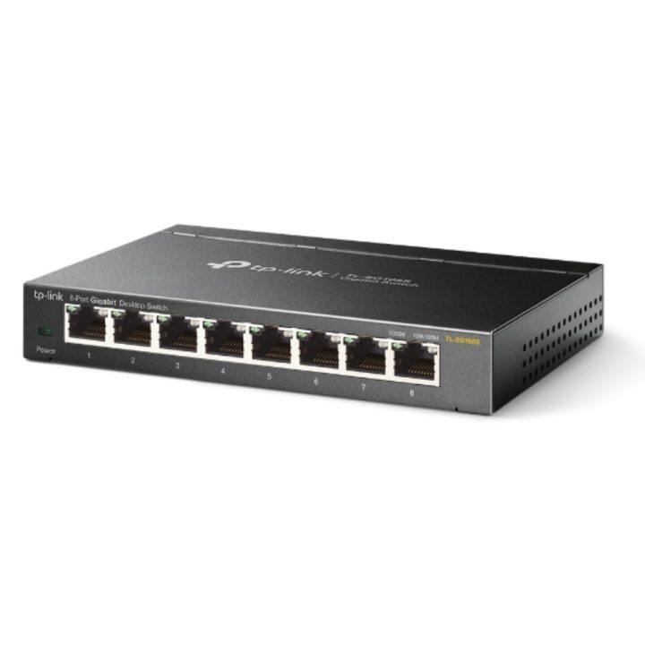 TP-Link TL-SG108S(UN) switch não gerido Gigabit Ethernet…