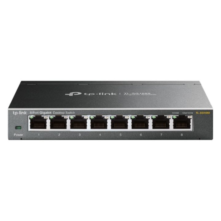 TP-Link TL-SG108S(UN) switch não gerido Gigabit Ethernet…