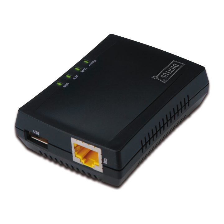 Servidor de rede multifunções DIGITUS com 1 porta USB 2.0 (DN-13020)