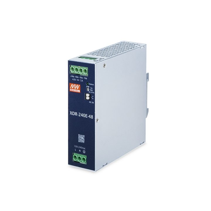 PLANET PWR-240-48 unidade de fonte de alimentação 240 W Azul, Cinzento