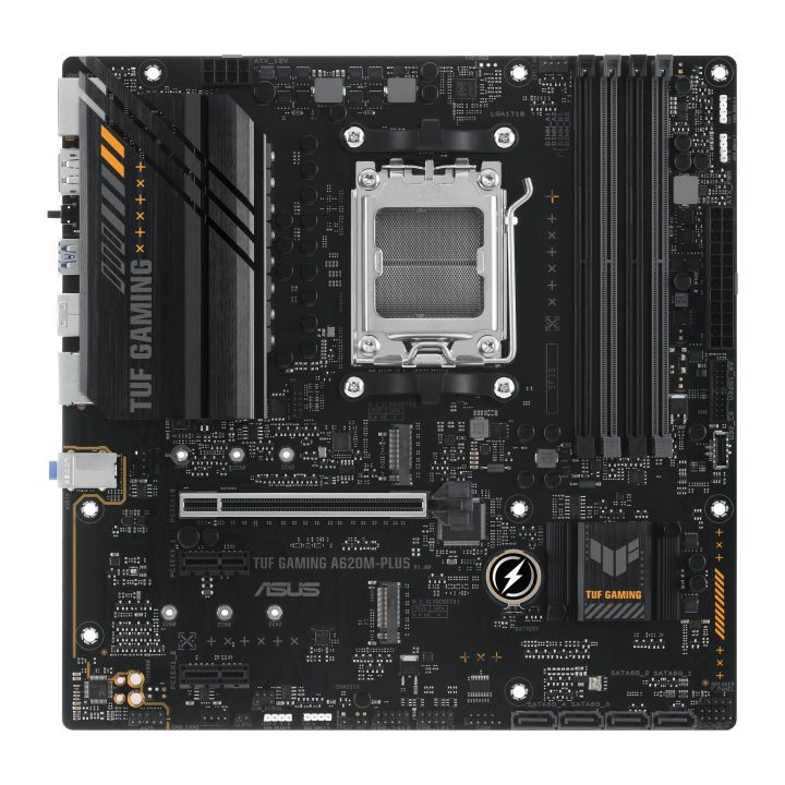 ASUS TUF GAMING A620M-PLUS AMD A620 AM5 Socket Micro ATX
