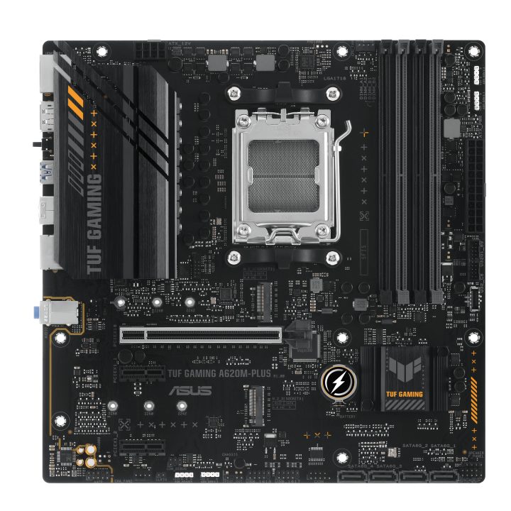 ASUS TUF GAMING A620M-PLUS AMD A620 AM5 Socket Micro ATX