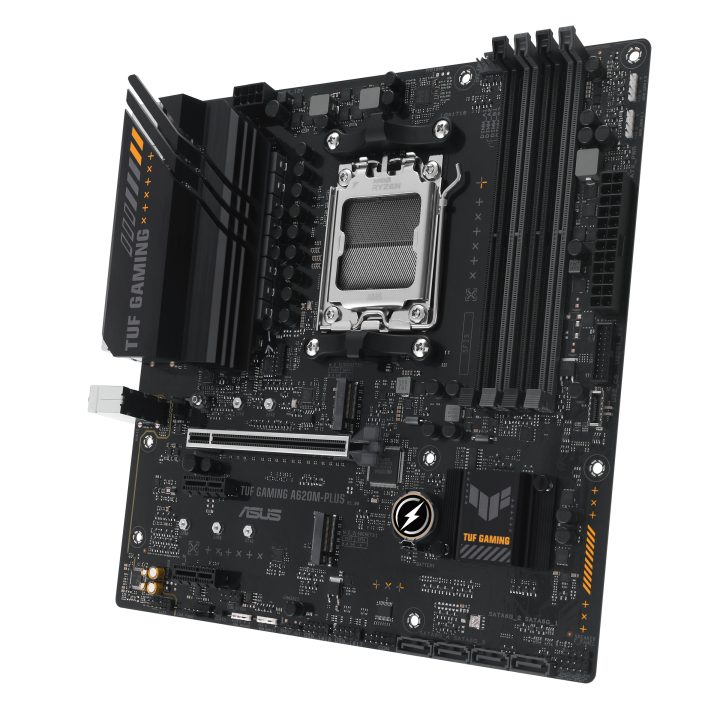 ASUS TUF GAMING A620M-PLUS AMD A620 AM5 Socket Micro ATX